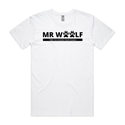 Mr Woolf Black Logo - Staple Tee (Same Day) - Staple Tee (Same Day) Thumbnail